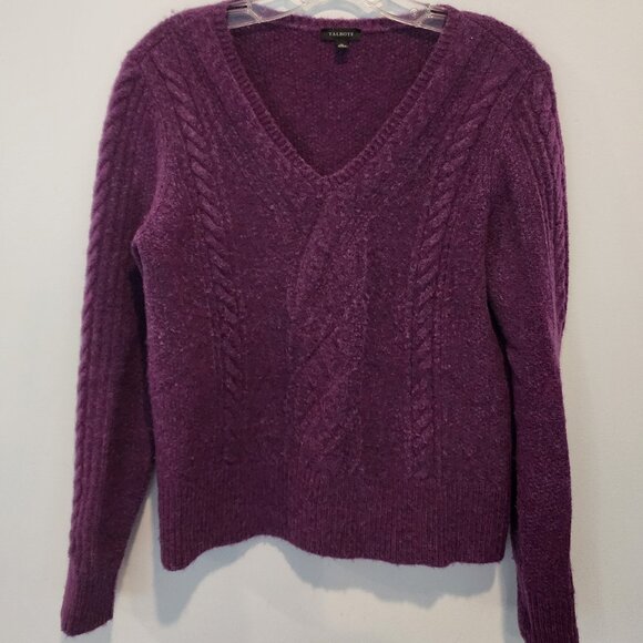Talbots Cable Knit Sweater, Size XS, EUC - Picture 2 of 6